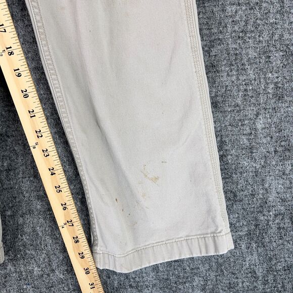 Carhartt Pants Mens 36x32 Relaxed Fit Carpenter Workwear Streetwear Distressed - Picture 6 of 7